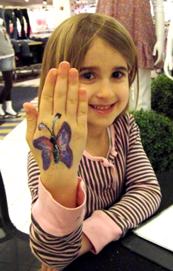 Butterfly on Hand 